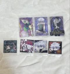 ハンターハンター　イタジャガ　SP×3枚＋シール4枚　キルア　ヒソカ　クロロのサムネイル