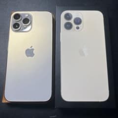 電源付かないジャンク iPhone13 Pro Max ゴールド SIMフリーのサムネイル
