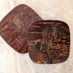 樺細工 菓子皿のサムネイル