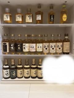 ウイスキー ミニボトル 大量まとめ売り 山崎 白州 響 竹鶴 余市 宮城峡