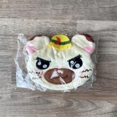 【新品未使用】とっとこハム太郎 ふわふわフェイスポーチ たいしょーくんのサムネイル