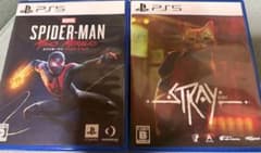 PS5 Software 2-Pack: Spider-Man: Miles Morales (Stray)