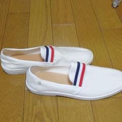 【新品未使用】リビエラRivieras トリコロールスリッポンのサムネイル
