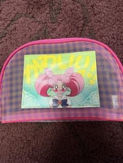 Pretty Guardian Sailor Moon Chibiusa Mesh Pouch Retro Pop