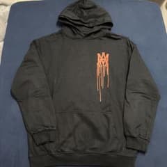 AMIRI ロゴ ドリップ パーカー ブラックのサムネイル