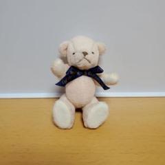 90s ピクニックワールド 熊 クマ ベージュ 小型 ぬいぐるみ