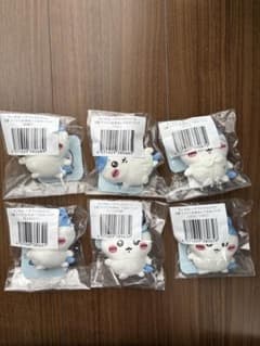 ちいかわ ハチワレだらけくじE賞 ぬいぐるみバッジ 全6種(コンプリート