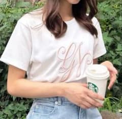 INGNI イニシャル刺繍ロゴTシャツ（ピンク）のサムネイル