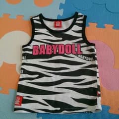 babydoll ゼブラ柄タンクトップのサムネイル