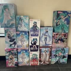 初音ミク フィギュア 14点セット まとめ売り プライズ品 - メルカリ