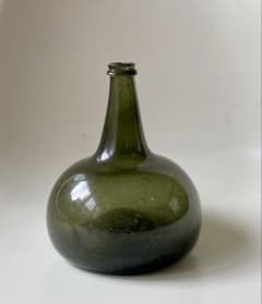 オランダ18世紀　オニオンボトル　ガラス瓶　アンティーク　古美術　民藝　花入 オランダ18世紀 オニオンボトル ガラス瓶 アンティーク 古美術 民藝 花