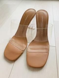 ZARA クリアヒールサンダルのサムネイル