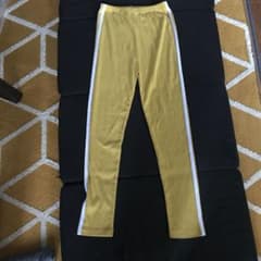 ライン入りレギンス  マスタード色のサムネイル