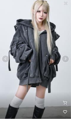 REFLEM ダメージ加工パーカー - メルカリ