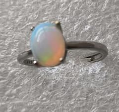 オパール シルバー925 リング