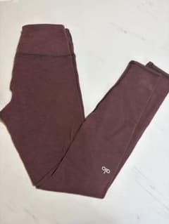 alo yoga アロヨガ ハイウエスト マイクロワッフル ローキー レギンス