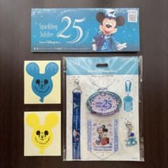 東京ディズニーシー25周年 ジュビリーバッジセット バケパ特典 限定