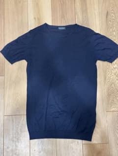 JOHN SMEDLEY クルーネックニットTシャツ sサイズのサムネイル