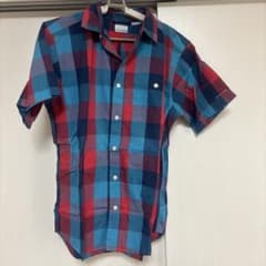 Columbia 半袖チェックシャツ Lサイズのサムネイル