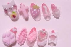 ピンク♡いちご♡地雷系♡量産型♡猫♡平成女児♡肉球♡十字架♡音符♡サブカル♡萌えのサムネイル