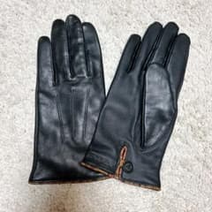 美品】ポールスミス 手袋 羊革 ライニング カシミヤ 黒 - メルカリ