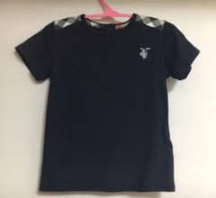 バーバリー 2Y 90 トップス  Tシャツ ネイビーのサムネイル