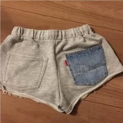 アングリッド デニポケ スウェットショートパンツのサムネイル