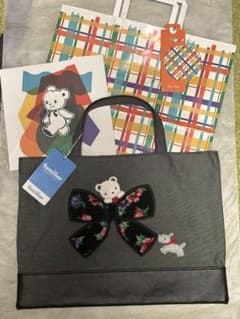 SALE【完売品】FEILER × familiar 　ブックトート　限定紙袋付のサムネイル