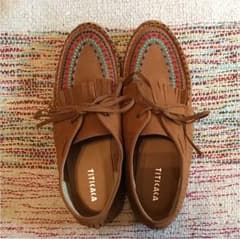 新品未使用 値下げチチカカ モカシンのサムネイル