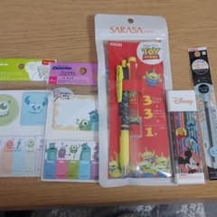 ディズニーセット、サラサラのボールペンセットのサムネイル