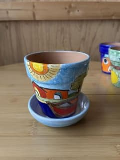 ニーノパルッカ新品未使用　植木鉢　中のサムネイル