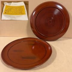 未使用 輪島塗 市中屋 木製漆器 丸盆 2客 茶道具 煎茶道具 新生活 未使用 輪島塗 市中屋 木製 漆器 丸盆 2客 茶道具 煎茶道具 - メルカリ