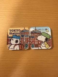 スヌーピータウン東京駅限定 マグネット 2点セットのサムネイル