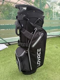 Brand new LOVACE 14-way divider lightweight golf bag, black.