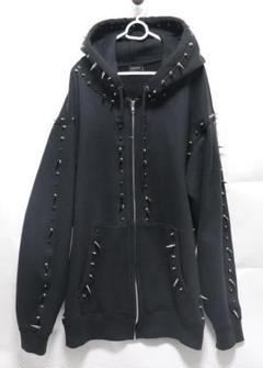 ikumiイクミ新品メンズスタッズパーカーFサンプル黒 m54158181313_1.jpg?1739160328