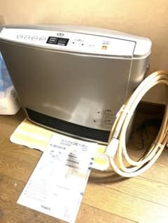 ガスファンヒーター シルバー デジタル表示 ガスファンヒーター デジタル表示 シルバー