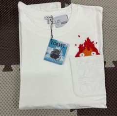 ロエベ　ハウル カルシファーポケット Tシャツ Mのサムネイル
