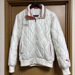 PUMA キルティングジャケット ホワイトのサムネイル