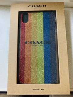 ほのひろ様専‼️♡コーチ　iPhone XS MAX カバー新品未使用♡のサムネイル