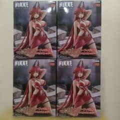 승리의 여신 NiKKE ぬどる 스토퍼 피규어 레드 푸드 4 체 세트