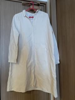 ブルーベルマーケット　麻混　ロングシャツワンピースのサムネイル