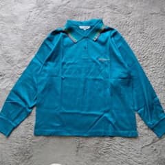 LEONARD SPORT 長袖ポロシャツ LEONARD SPORT ターコイズ 長袖ポロシャツ - メルカリ