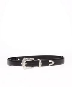 TOGA VIRILIS METAL LEATHER BELT トーガ　ベルトのサムネイル