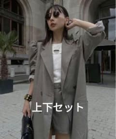 Ameri CHECK JACKET MINI DRESS - メルカリ