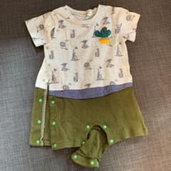 半袖ロンパース　男の子　80サイズのサムネイル