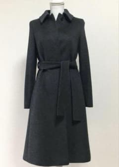 超美品 MaxMara マックスマーラ ステュディオ コート グレー 38のサムネイル