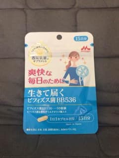 森永乳業 サプリメント ビフィズス菌 BB536 15日分のサムネイル