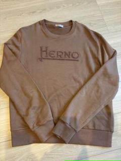 HERNO ヘルノ スウェット トレーナー ブラウン メンズ 48サイズ HERNO ヘルノ スウェット トレーナー ブラウン メンズ 48サイズ