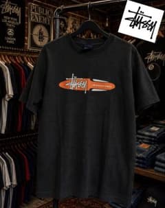 OLD STUSSY オールドステューシー アメリカ製 S 90s 赤青タグ - 5