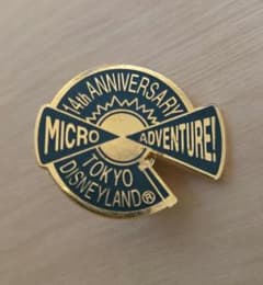 東京ディズニーランド 14周年記念 ピンバッジのサムネイル